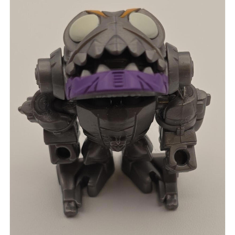 Transformers - Gnaw the Sharkticon Action Figure - Gray/Orange/Red - Used
